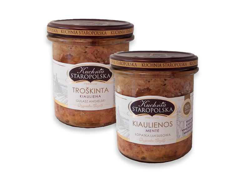 Mėsos konservams KUCHNIA STAROPOLSKA
			, 
				 300 g, 2 rūšių, 6,63 Eur/kg