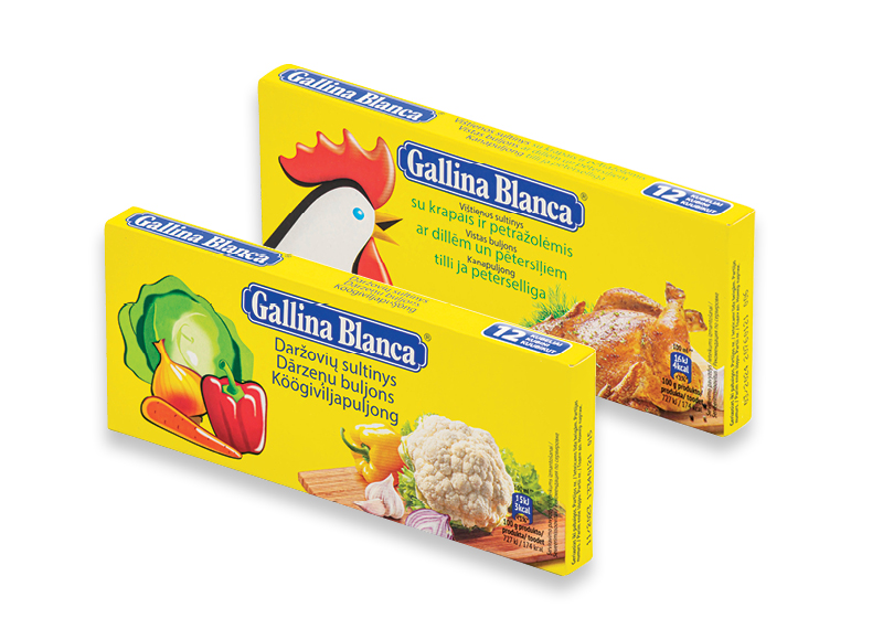 Sultiniams GALLINA BLANCA
			, 
				 Įvairių rūšių