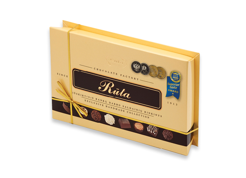 Saldainių dėžutė RŪTA
			, 
				 170 g, 32,88 Eur/kg