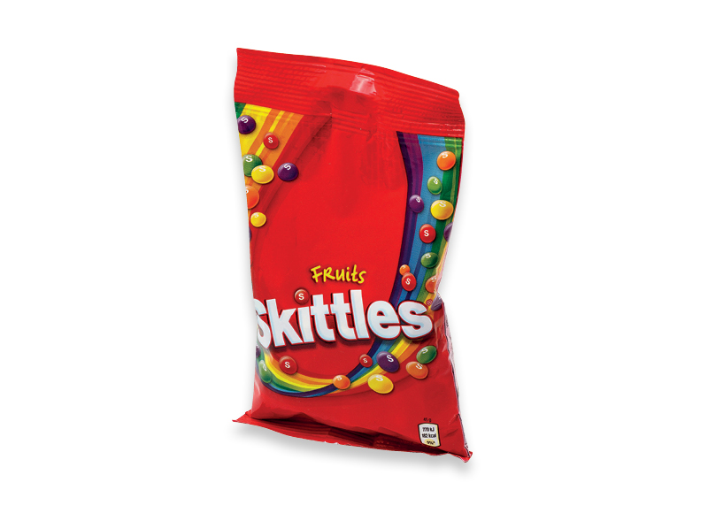 Saldainiams SKITTLES
			, 
				 38 g, 95 g, 125 g, 174 g. 6 rūšių. Ir IKI EXPRESS