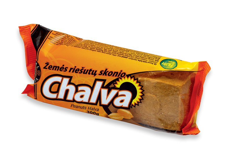 Žemės riešutų chalva
			, 
				 300 g, 4,30 Eur/kg