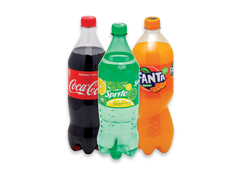 Gazuotiems gėrimams COCA-COLA, FANTA, SPRITE
,
1 l, 4 rūšių. Ir IKI EXPRESS Gazuotiems gėrimams COCA-COLA, FANTA, SPRITE
,
1 l, 4 rūšių. Ir IKI EXPRESS