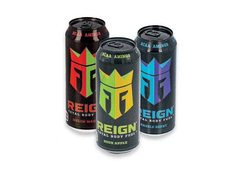 Energiniam gėrimui REIGN
			, 
				 0,5 l, 3 rūšių, 1,98 Eur/l