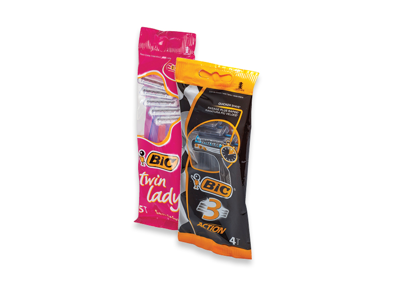 Skutimosi priemonėms BIC
			, 
				 3 vnt., 4 vnt., 5 vnt., 7 rūšių