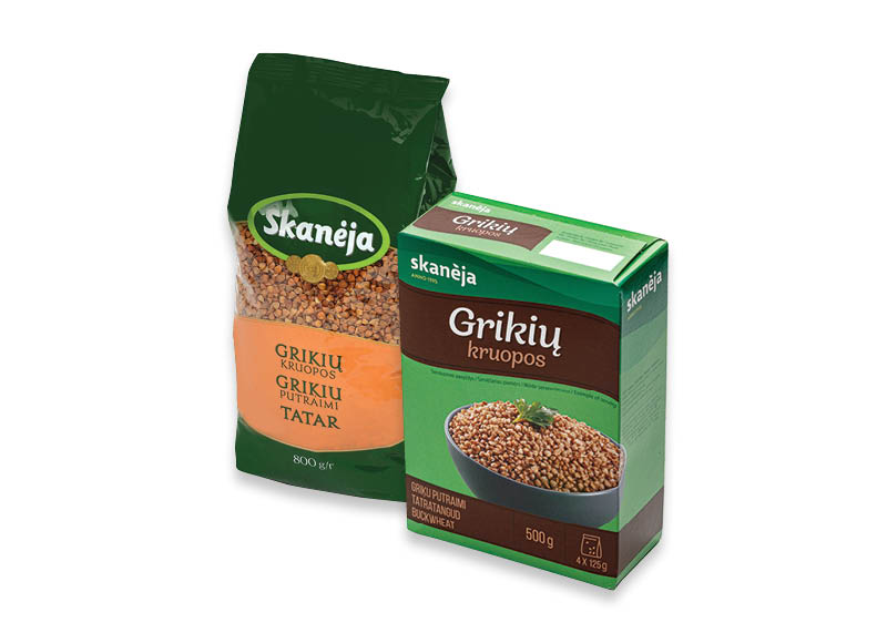 Grikių kruopoms SKANĖJA
,
500 g, 800 g, 2 rūšių Grikių kruopoms SKANĖJA
,
500 g, 800 g, 2 rūšių