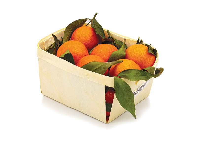 Fasuoti mandarinai su lapais
			, 
				 900 g, 2,88 Eur/kg. A lygio parduotuvėse