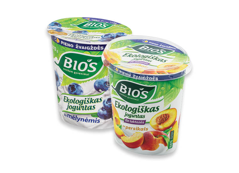 BIOS ekologiškam jogurtui be laktozės
			, 
				 370 g, 5 rūšių, 4,84 Eur/kg. Ir IKI EXPRESS