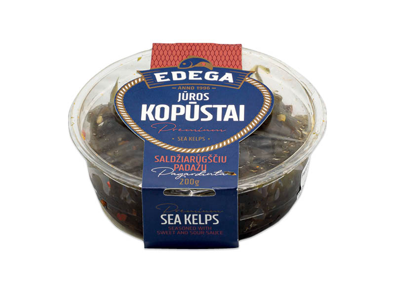 Jūros kopūstai EDEGA su saldžiarūgščiu padažu
,
200 g, 6,45 Eur/kg. A lygio parduotuvėse Jūros kopūstai EDEGA su saldžiarūgščiu padažu
,
200 g, 6,45 Eur/kg. A lygio parduotuvėse