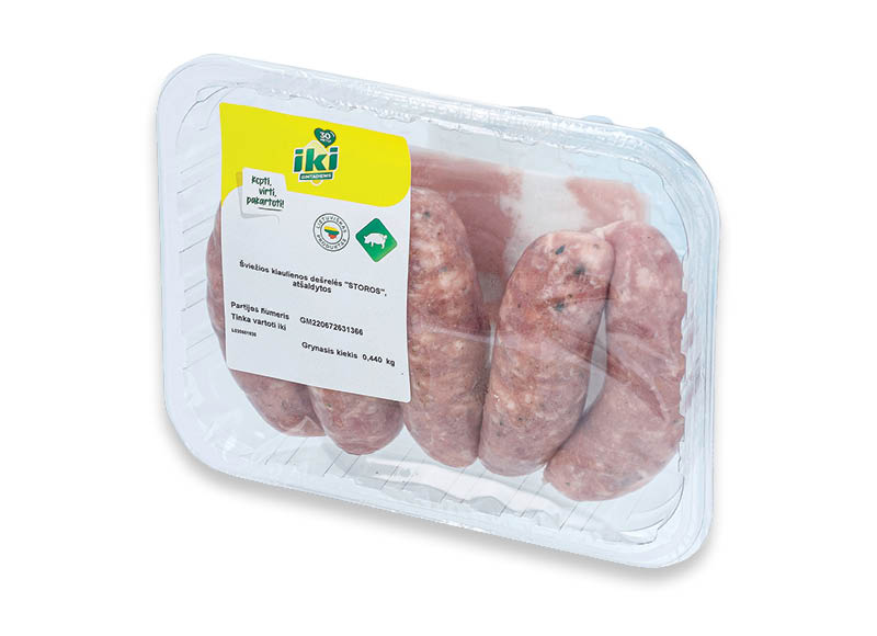 IKI fasuotos šviežios storos kiaulienos dešrelės
,
440 g, 5,43 Eur/kg. A lygio parduotuvėse IKI fasuotos šviežios storos kiaulienos dešrelės
,
440 g, 5,43 Eur/kg. A lygio parduotuvėse