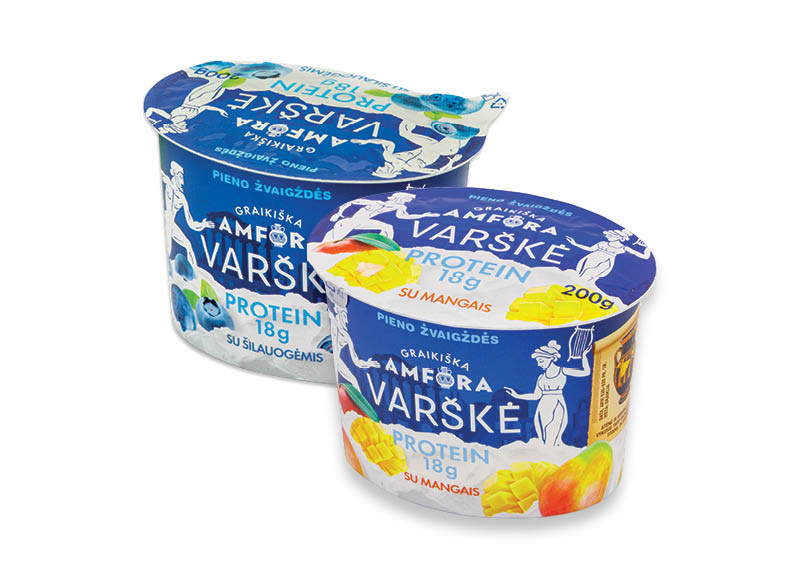 Varškei GRAIKIŠKA AMFORA PROTEIN
			, 
				 200 g, 5 rūšių, 6,45 Eur/kg. Ir IKI EXPRESS