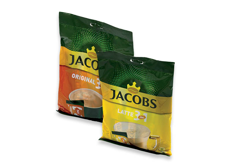 Tirpios kavos gėrimams JACOBS
			, 
				 125 g, 140 g, 152 g, 3 rūšių
