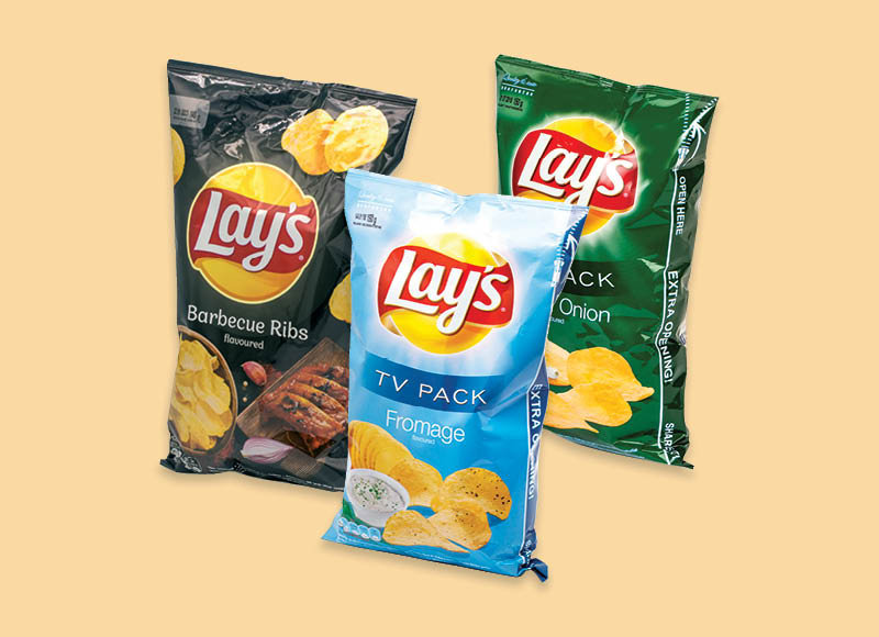 Bulvių traškučiams LAY’S
			, 
				 140 g, 10 rūšių, 8,50 Eur/kg. Ir IKI EXPRESS
