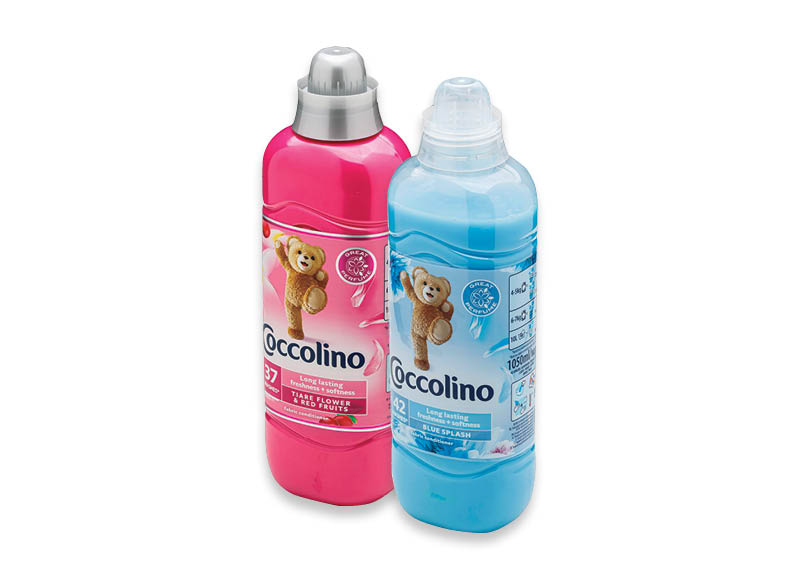 Skalbinių minkštikliui COCCOLINO
			, 
				 0,925-1,05 l, 2 rūšių. A lygio parduotuvėse