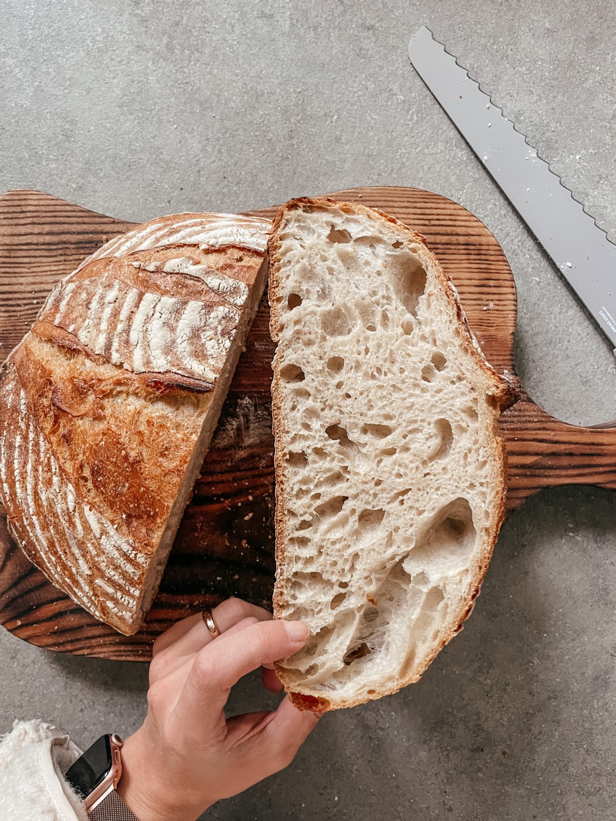 Tinklaraštininkė „Pusryčiams“ pasidalijo naminės duonos receptu: kartą pabandę – negalėsite sustoti