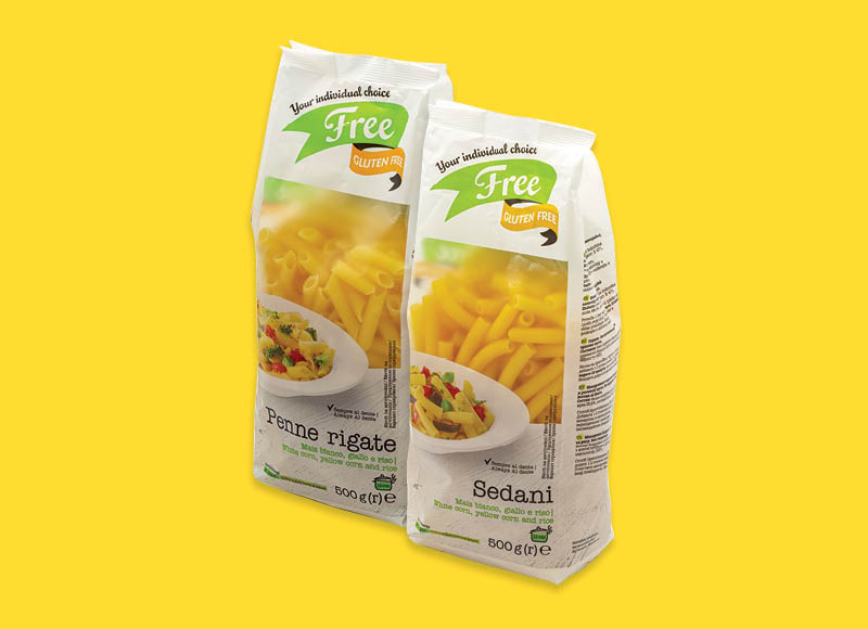 Makaronams FREE
			, 
				 500 g, 3 rūšių, 3,38 Eur/kg. A lygio parduotuvėse