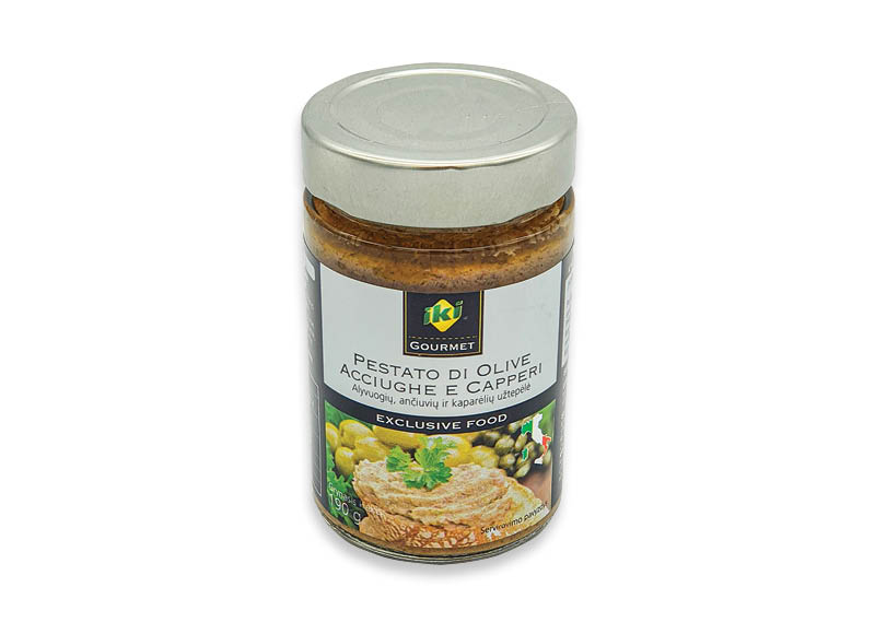 IKI GOURMET alyvuogių užtepėlėms
,
190 g, 3 rūšių, 12,05 Eur/kg. A lygio parduotuvėse IKI GOURMET alyvuogių užtepėlėms
,
190 g, 3 rūšių, 12,05 Eur/kg. A lygio parduotuvėse