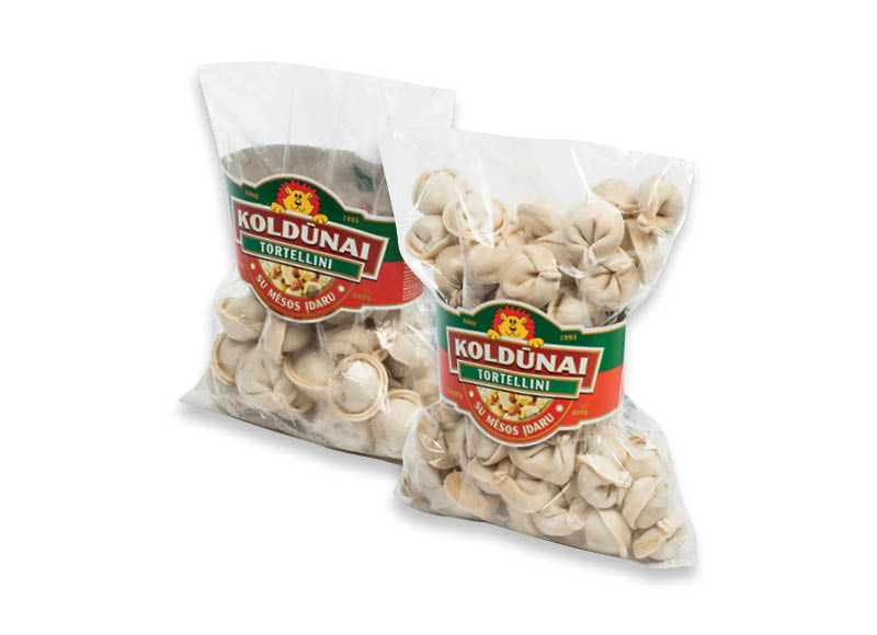 Koldūnams LIŪTUKAS ir KO TORTELINI
			, 
				 400 g, 800 g. Ir IKI EXPRESS
