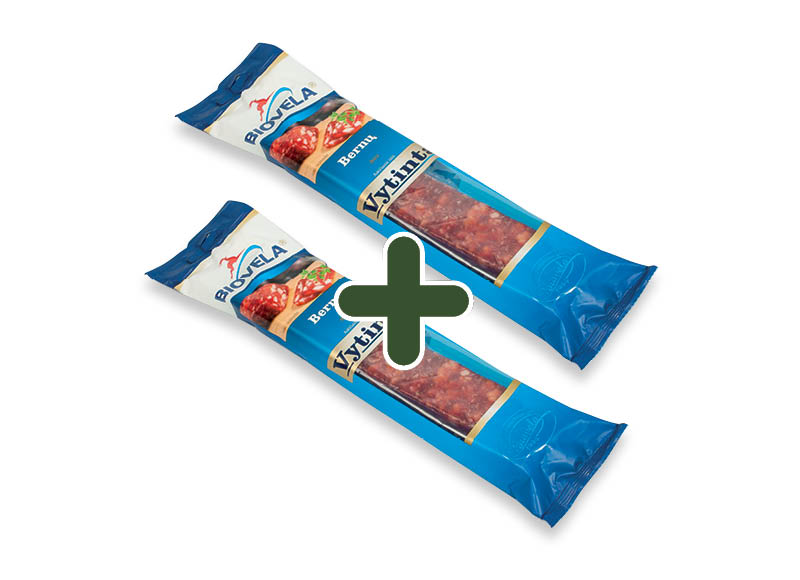 Vytinta BERNŲ dešra
			, 
				 200 g, a. r., 6,29 Eur/vnt. Ir IKI EXPRESS