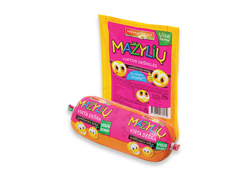 MAŽYLIŲ virtoms dešroms, dešrelėms, paštetams
,
150 g, 210 g, 300 g, 4 rūšių. Ir IKI EXPRESS MAŽYLIŲ virtoms dešroms, dešrelėms, paštetams
,
150 g, 210 g, 300 g, 4 rūšių. Ir IKI EXPRESS
