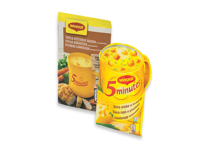Sultiniams, greitai paruošiamiems makaronams ir idėjoms pietums MAGGI
			, 
				 Įvairių rūšių. Ir IKI EXPRESS