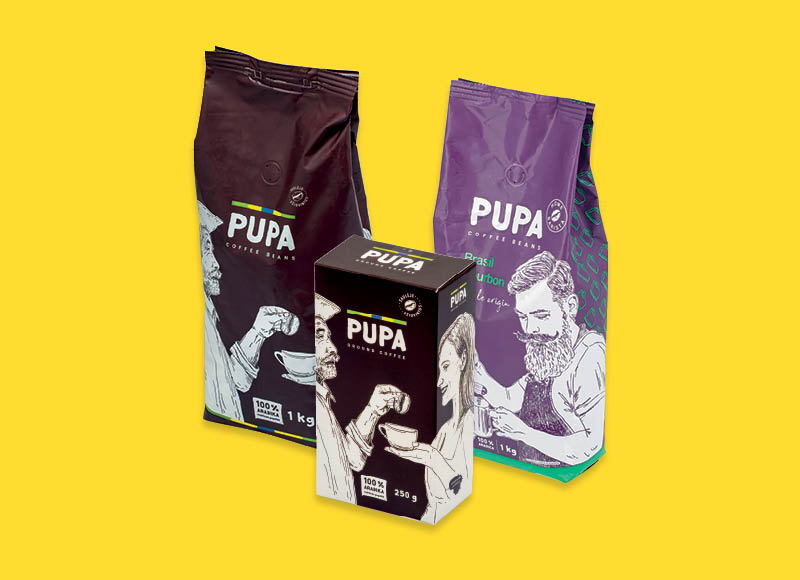 Kavai PUPA
			, 
				 250 g, 1 kg, 7 rūšių