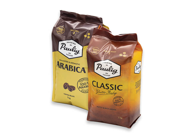 Kavos pupelėms PAULIG
			, 
				 1 kg, 4 rūšių