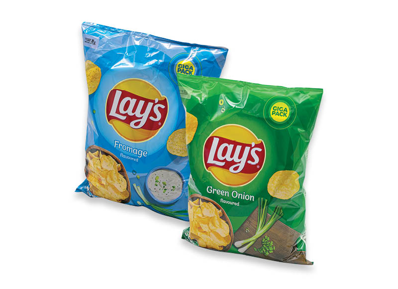 Bulvių traškučiams LAY’S
			, 
				 265 g, 3 rūšių, 9,40 Eur/kg. A lygio parduotuvėse
