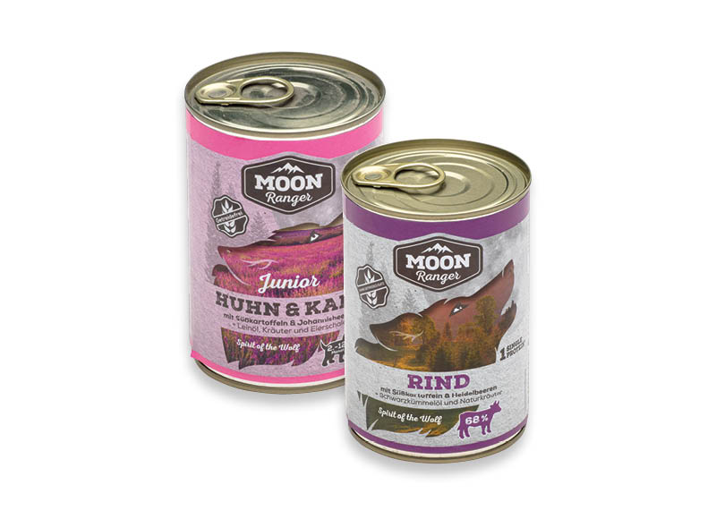 Šunų ėdalui MOONRANGER
			, 
				 400 g, 800 g, 1,5 kg, 4 kg, 6 rūšių. A lygio parduotuvėse