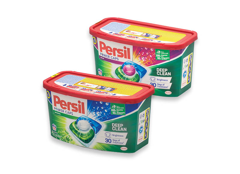 Skalbimo kapsulėms PERSIL POWER
			, 
				 40 vnt., 2 rūšių, 0,30 Eur/vnt. A lygio parduotuvėse