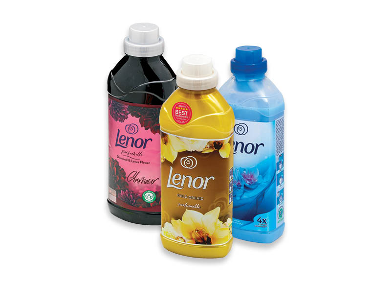 Skalbinių minkštikliui LENOR
			, 
				 750 ml, 930 ml, 3 rūšių. Ir IKI EXPRESS