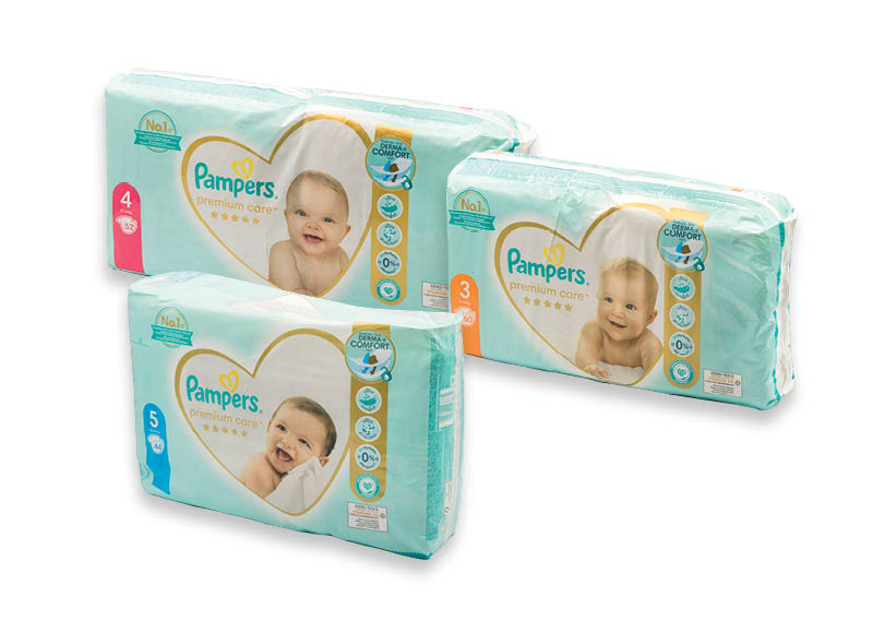 Sauskelnėms PAMPERS PREMIUM CARE
,
44 vnt., 52 vnt., 60 vnt., 3 rūšių. A lygio parduotuvėse Sauskelnėms PAMPERS PREMIUM CARE
,
44 vnt., 52 vnt., 60 vnt., 3 rūšių. A lygio parduotuvėse