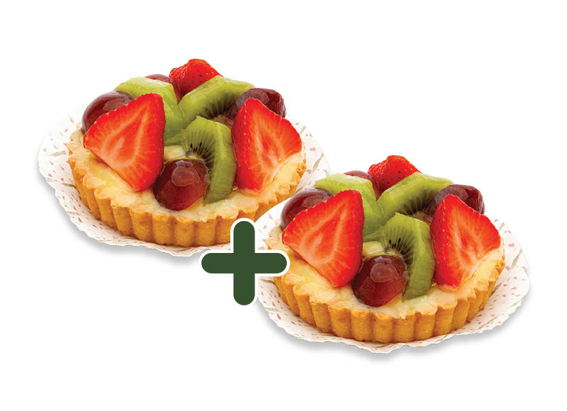 Tartaletei su vaisiais
			, 
				 120 g, 2,69 Eur/vnt. A lygio parduotuvėse. Ir IKI EXPRESS