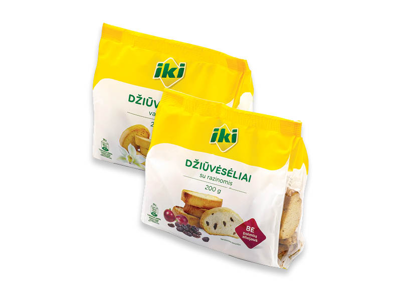 IKI džiūvėsiams
,
200 g, 3 rūšių, 4,75 Eur/kg. A lygio parduotuvėse IKI džiūvėsiams
,
200 g, 3 rūšių, 4,75 Eur/kg. A lygio parduotuvėse