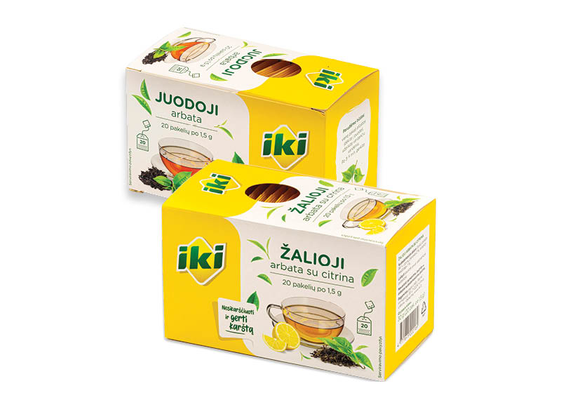 IKI arbatai
,
20 vnt., 7 rūšių IKI arbatai
,
20 vnt., 7 rūšių