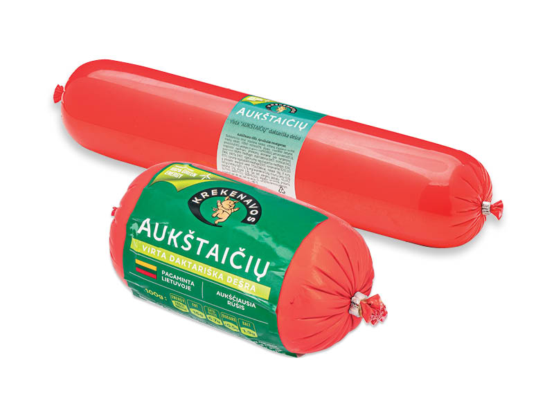 Virtai dešrai AUKŠTAIČIŲ
			, 
				 350 g, 1 kg, 2 rūšių. A lygio parduotuvėse
