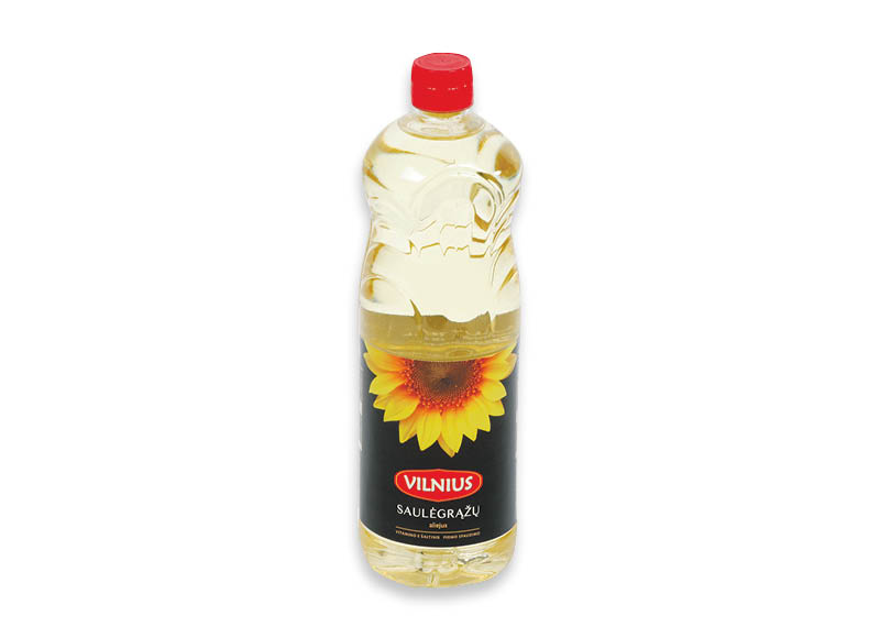 Saulėgrąžų aliejui VILNIUS
			, 
				 1 l, 2,75 l, 2 rūšių