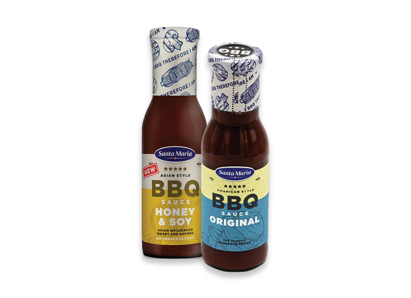 Padažams SANTA MARIA BBQ
			, 
				 įvairių rūšių. A lygio parduotuvėse. Ir IKI EXPRESS