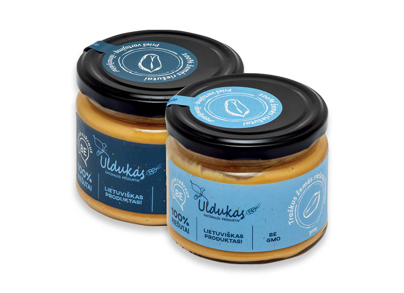 Žemės riešutų kremui ULDUKAS
			, 
				 300 g, 2 rūšių, 7,63 Eur/kg