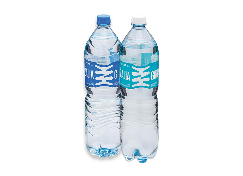 Vandeniui ŽALIA GIRIA
			, 
				 1,5 l, 3 rūšių, 0,30 Eur/l
