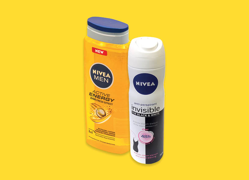 Dušo žėlė ir dezodorantams NIVEA
			, 
				 Įvairių rūšių. Ir IKI EXPRESS