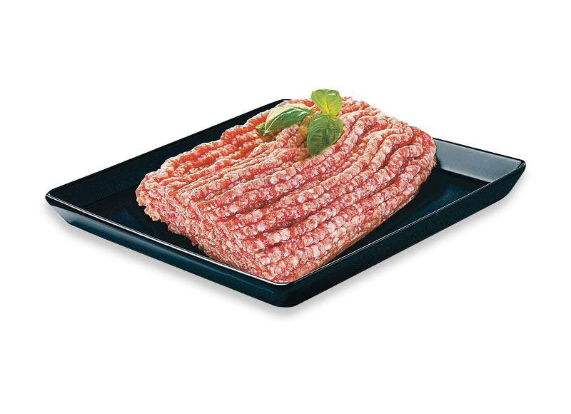 Smulkintas kiaulienos kumpis
			, 
				 (riebumas ne didesnis kaip 10%) (sveriamoje vitrinoje) 1 kg. A lygio parduotuvėse