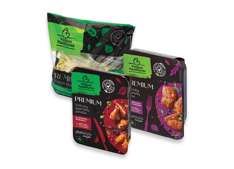 Marinuotiems vištienos gaminiams PREMIUM
,
400 g, 500 g, 4 rūšių. A lygio parduotuvėse Marinuotiems vištienos gaminiams PREMIUM
,
400 g, 500 g, 4 rūšių. A lygio parduotuvėse