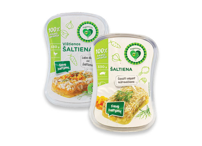 PAGAMINTA IKI virtai šaltienai
			, 
				 330 g, 1 kg, 4 rūšių. Ir IKI EXPRESS