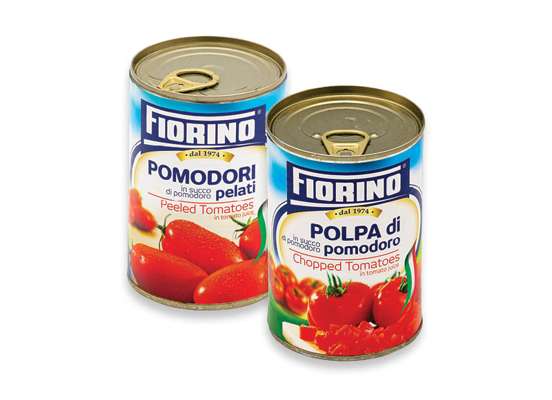 Konservuotiems pomidorams FIORINO
			, 
				 425 ml, 2 rūšių, 2,09 Eur/l