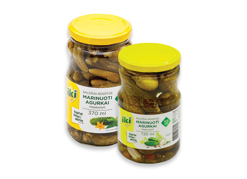 IKI marinuotiems agurkams
,
340 g, 680 g, 1,65 kg, 3 rūšių. A lygio parduotuvėse. Ir IKI EXPRESS IKI marinuotiems agurkams
,
340 g, 680 g, 1,65 kg, 3 rūšių. A lygio parduotuvėse. Ir IKI EXPRESS