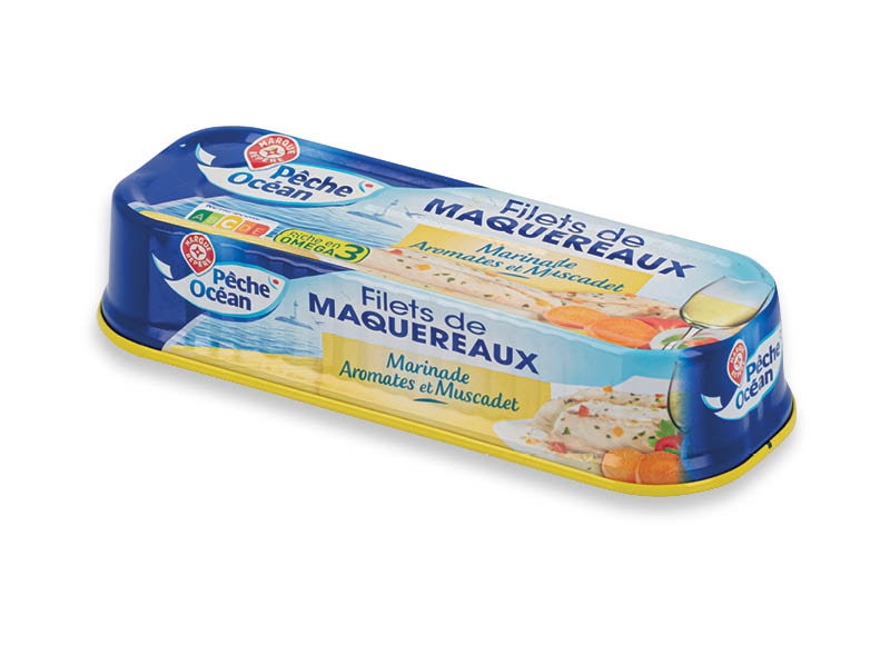 Skumbrės MARQUE REPERE
			, 
				 169 g, 235 g, 2 rūšių. A lygio parduotuvėse