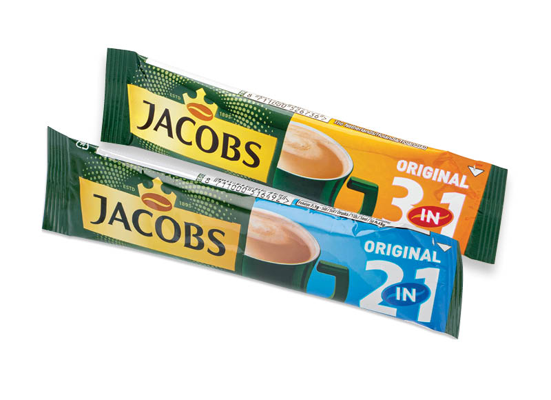 Tirpios kavos gėrimams porcijomis JACOBS
			, 
				 5 rūšių. Ir IKI EXPRESS