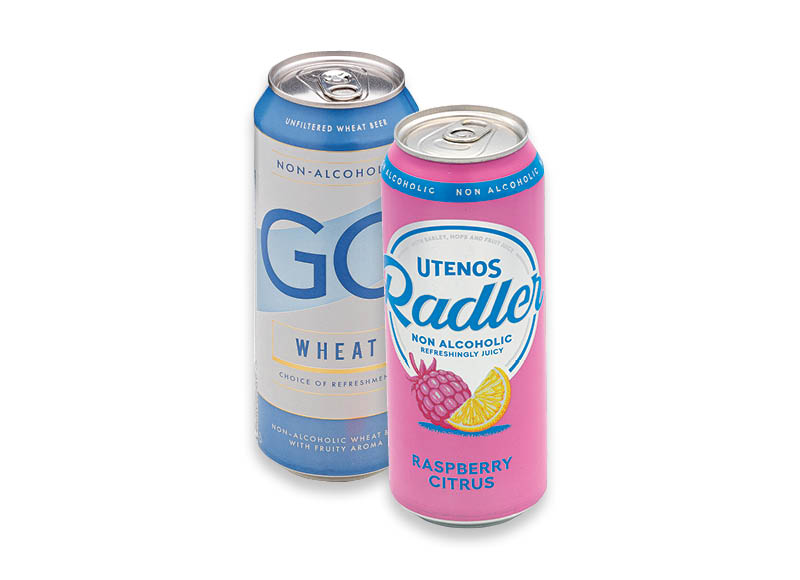Nealkoholiniam alui UTENOS RADLER RASPBERRY CITRUS ir GO WHEAT
			, 
				 0,5 l, 2 rūšių, 1,38 Eur/l. Ir IKI EXPRESS