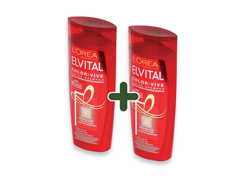 Šampūnas ir kondicionierius ELVITAL
			, 
				 200 ml, 250 ml 4,49 Eur/vnt. A lygio parduotuvėse. Ir IKI EXPRESS
