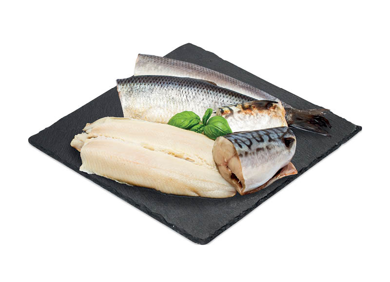 Atlantinės silkės filė su oda sūryme
			, 
				 (sveriamoje vitrinoje) 1 kg. A lygio parduotuvėse